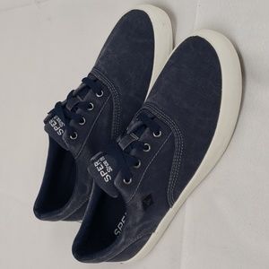 Sperry Top Siders Wahoo CVO Sneakers Mens Size 8 Blue Denim